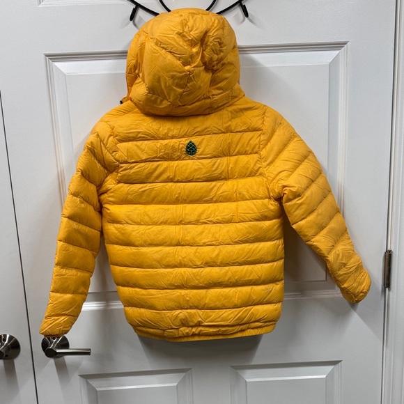 Stio Yellow and Blue Kids Puffer Jacket - Picture 8 of 9